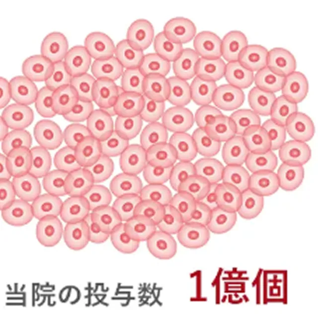 当院の治療の幹細胞投与