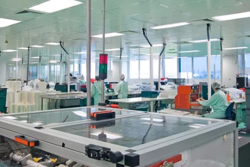 クリーンルームの様子