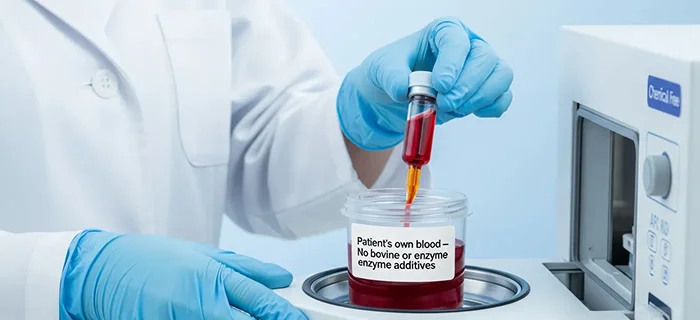 化学薬品を使わない再生医療のイメージ写真